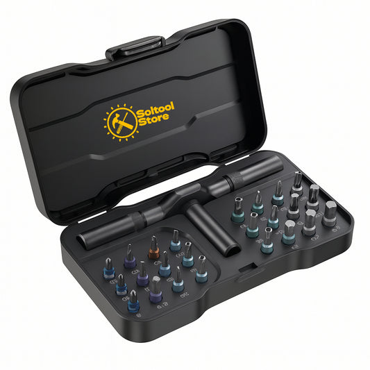 SoltoolStore™ Magnetic Screwdriver 24 in 1 Set